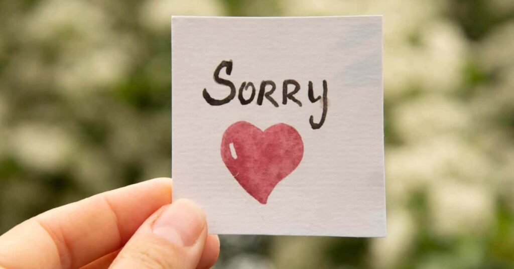 Feeling. Sorry Shayari